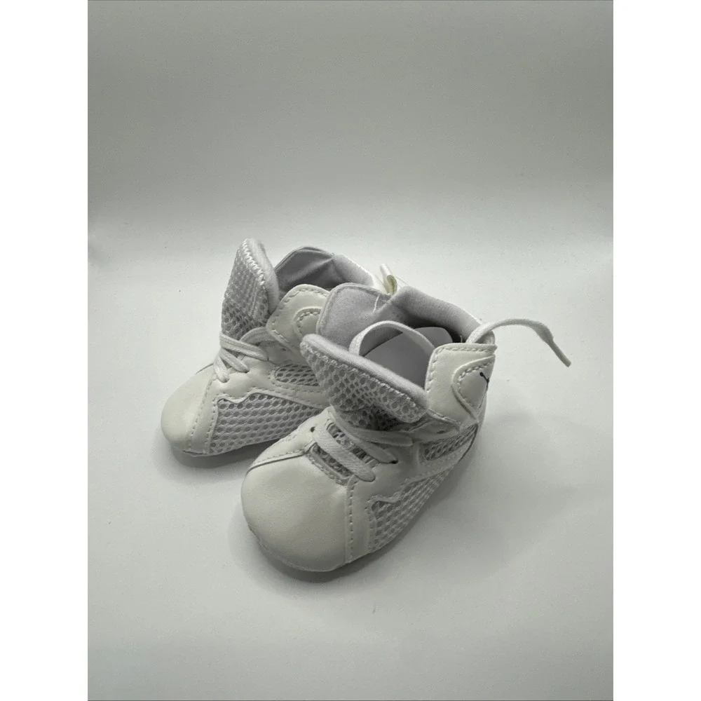Newborn Jordan Baby white Shoes #1075